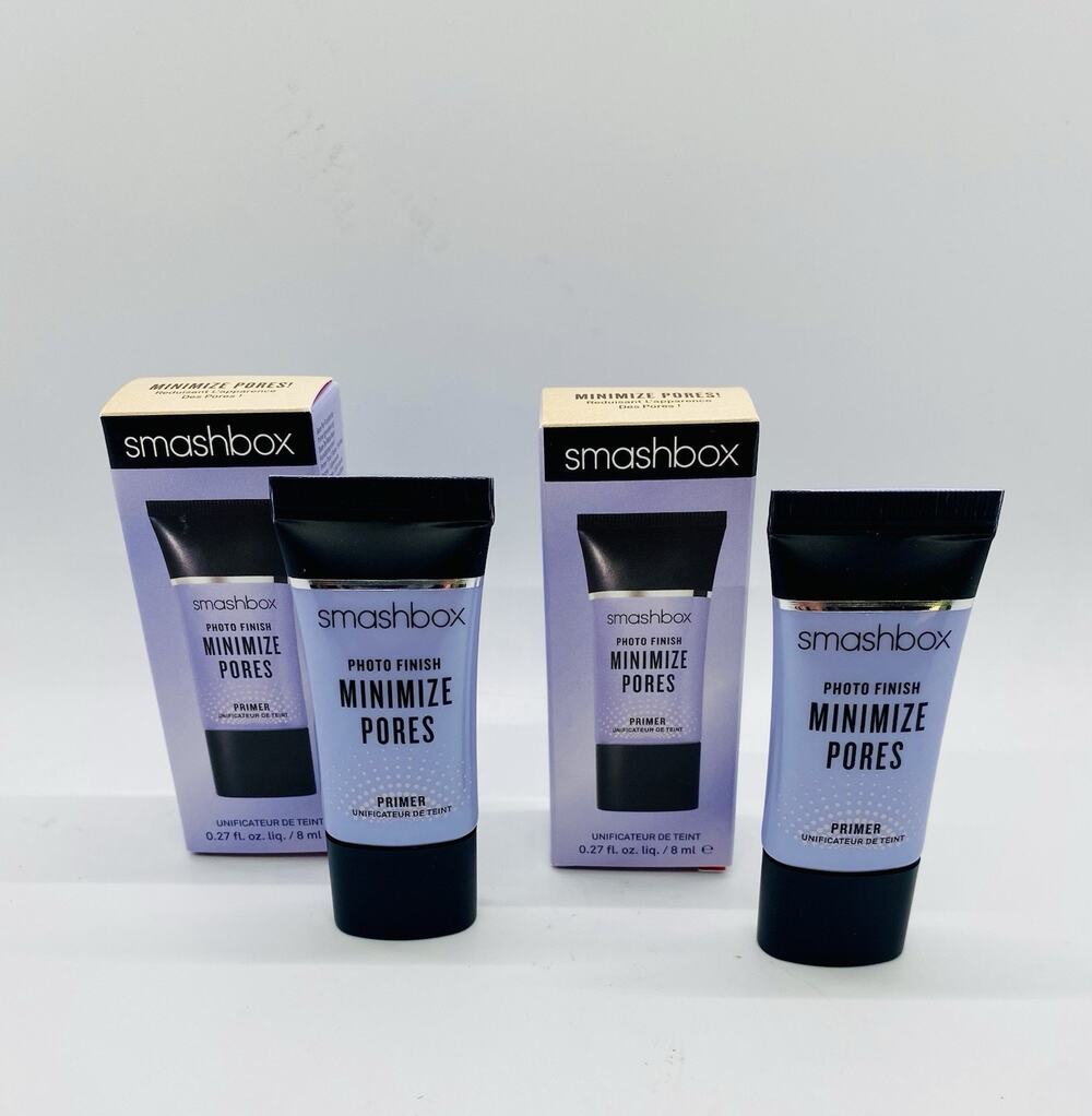 2 Smashbox Photo Finish Minimize Pores Primer - Set Of 2 Mini x 0.27 Oz. / 8mL